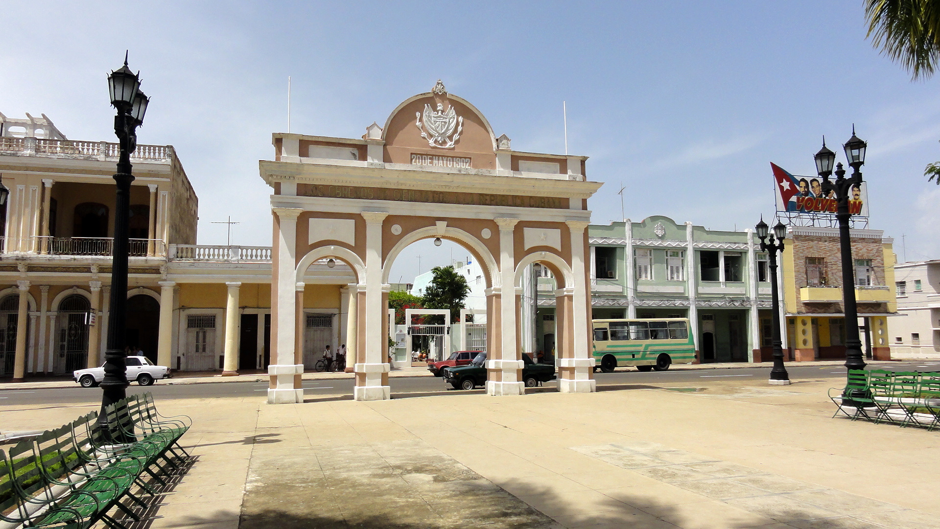 Arco en el Parque Martí