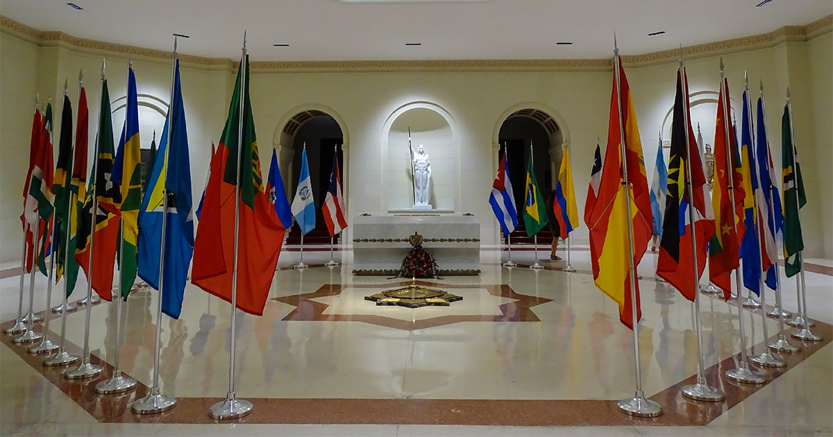 Cripta del mambí desconocido en el Capitolio