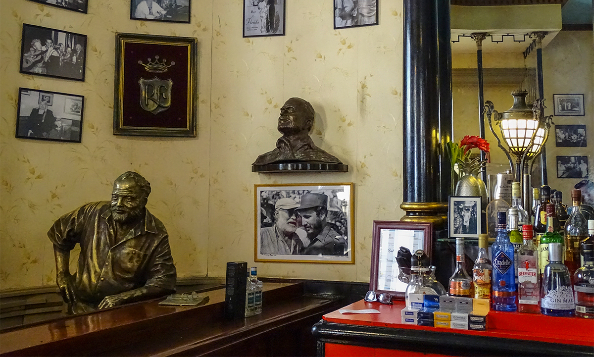 Interior de La Floridita