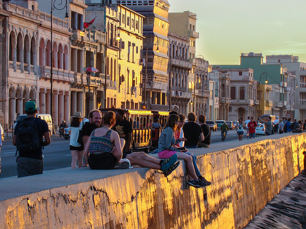 Atardecer en el Malecón 