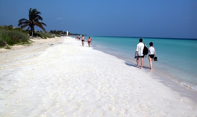 Turistas en Varadero