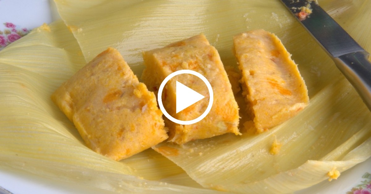 Tamales cubanos con carne de puerco - CubaConecta ??