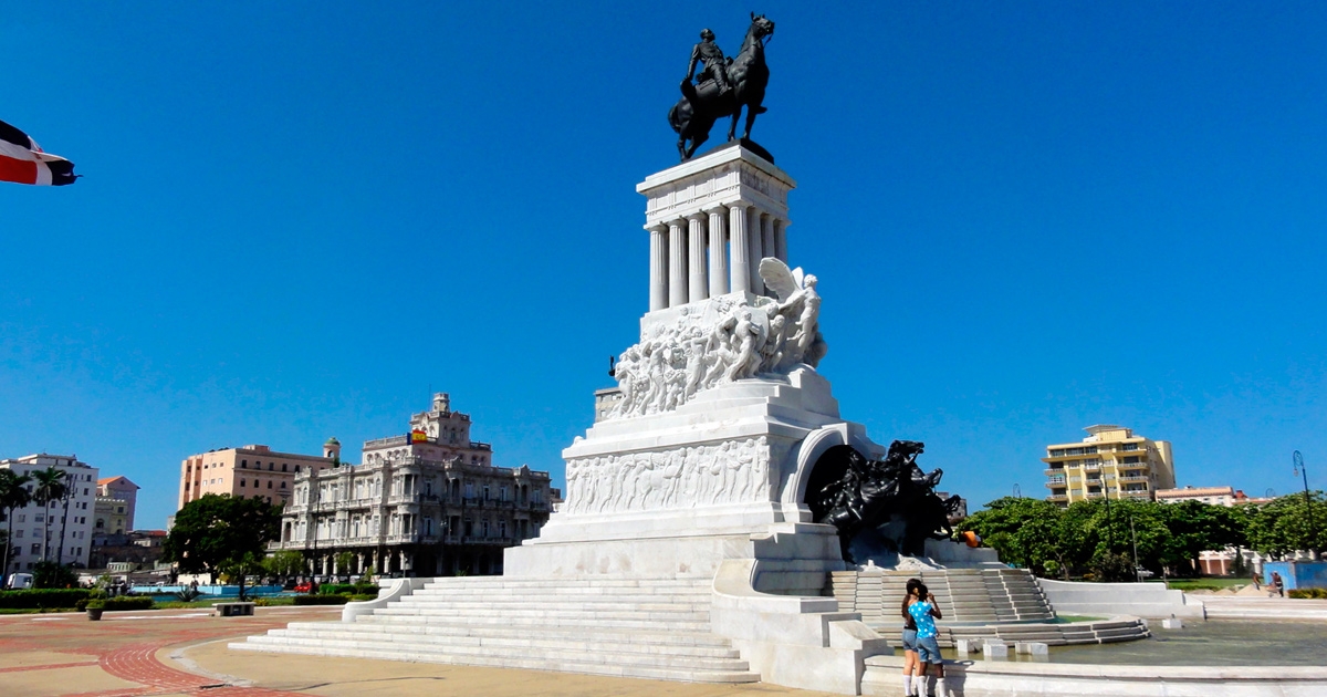 Estatua Máximo Gómez en La Habana