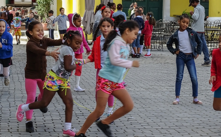 niños jugando